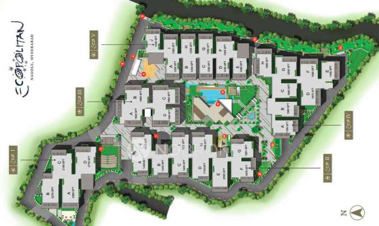 2 BHK Flat In Maruthi Rudra Vijetha Ecopolitan For Sale  In Uppal