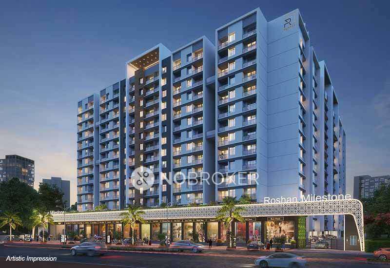 2 BHK Flat In Roshan Milestone for Rent  In Tathawade