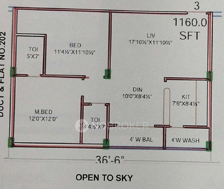 2 BHK Flat In Gold Castles Apartment for Rent  In Kandlakoya