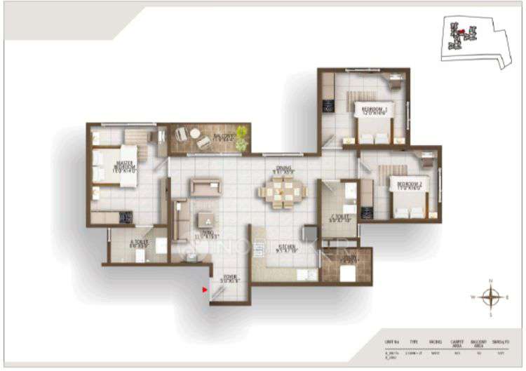 3 BHK Flat In Concorde Auriga For Sale  In Medahalli