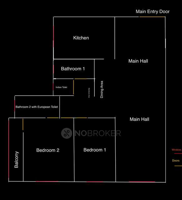 2 BHK Flat In Sukhwani Udyan A1 Building for Rent  In Sukhwani Udyan A1 Building