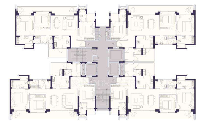 3 BHK Flat In Parq By Conscient For Sale  In Sector 80