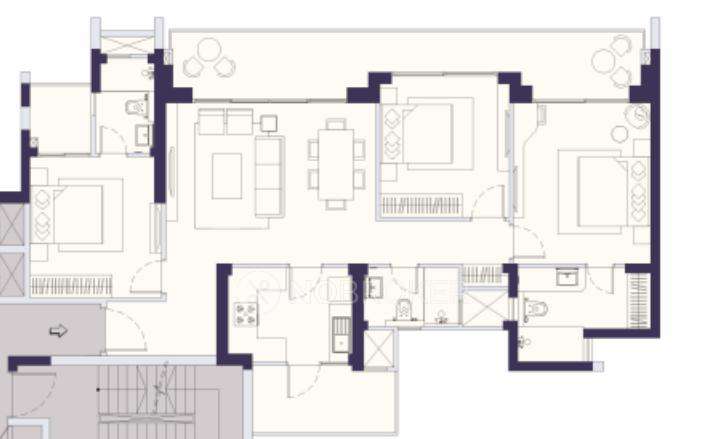 3 BHK Flat In Parq By Conscient For Sale  In Sector 80