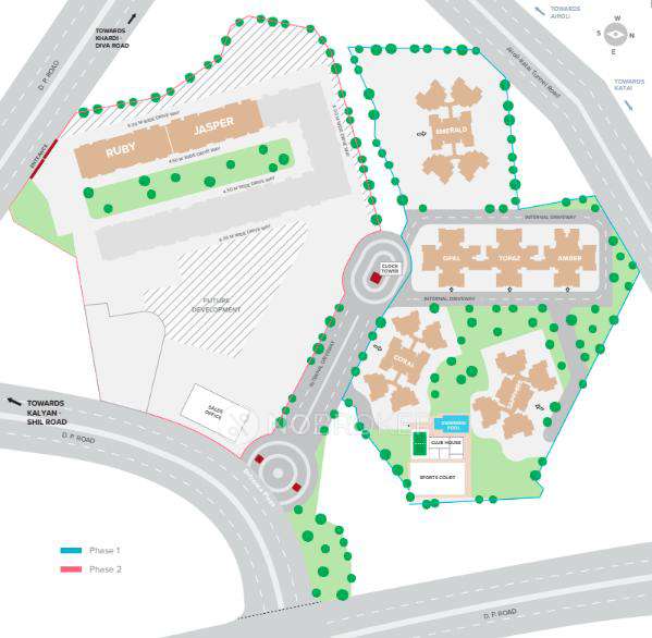 2 BHK Flat In Marathon Nextown For Sale  In Dombivli East