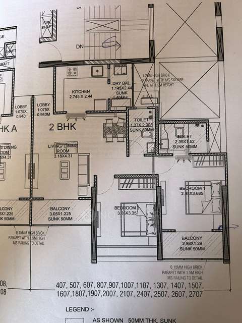 2 BHK Flat In Bramha The Collection Premium For Sale  In Wadgaon Sheri
