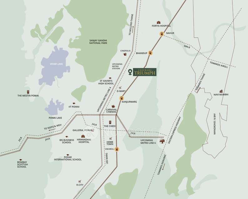 3 BHK Flat In Adani Airica For Sale  In Kanjurmarg West