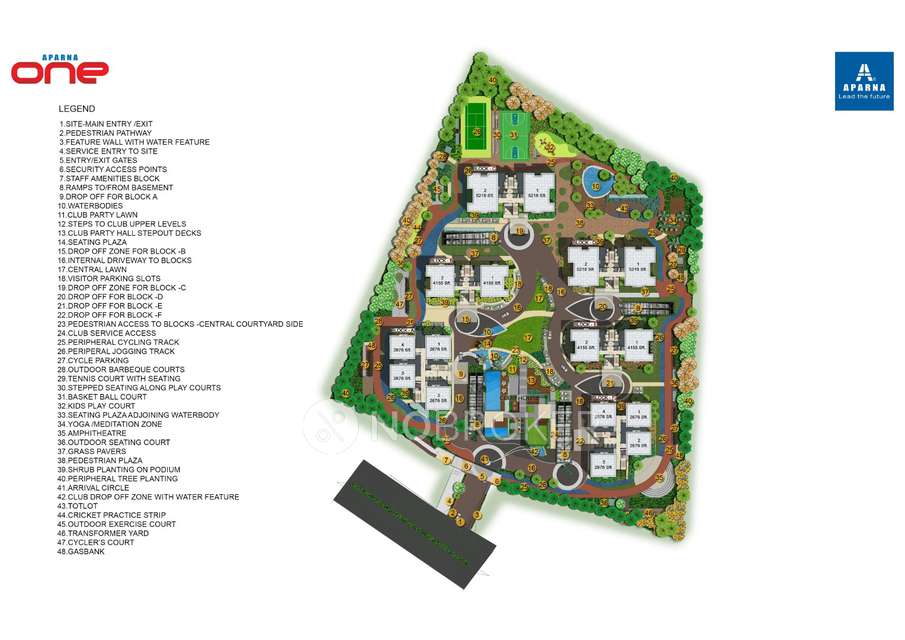 3 BHK Flat In Aparna One For Sale  In Shaikpet