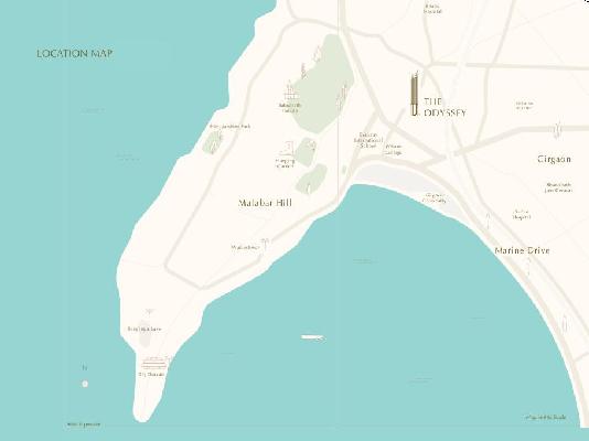 3 BHK Flat In Shapoorji The Odyssey For Sale  In Marine Drive