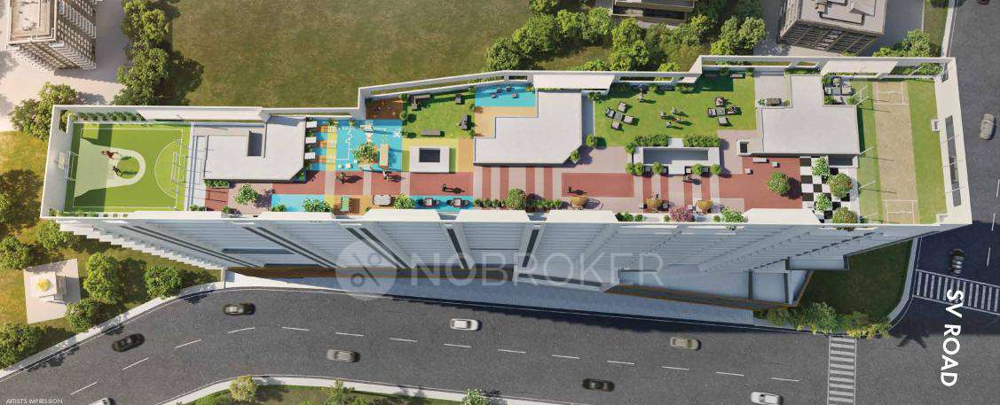 3 BHK Flat In Dotom Hilton For Sale  In Borivali West