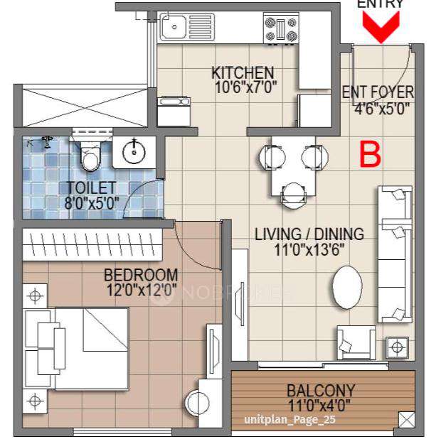 1 BHK Flat In Sattva Songbird For Sale  In Budigere