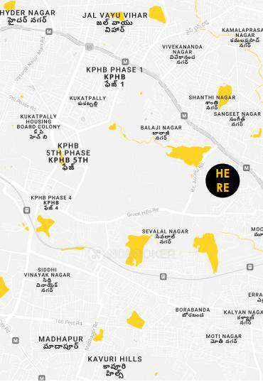 3 BHK Flat In Manbhum Yuwa For Sale  In Kukutpally