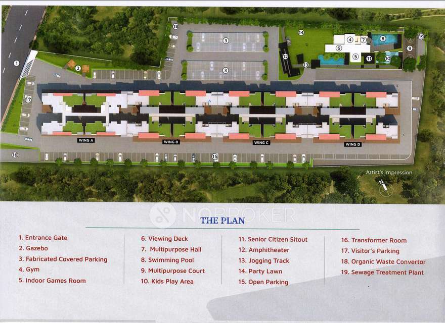 3 BHK Flat In My Home Punawale For Sale  In Punawale