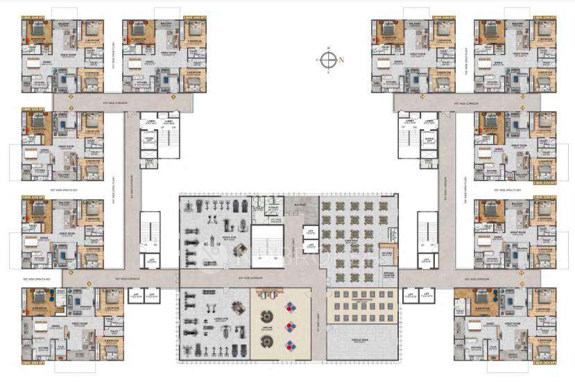 3 BHK Flat In Tamra Asteria For Sale  In Bandlaguda Jagir
