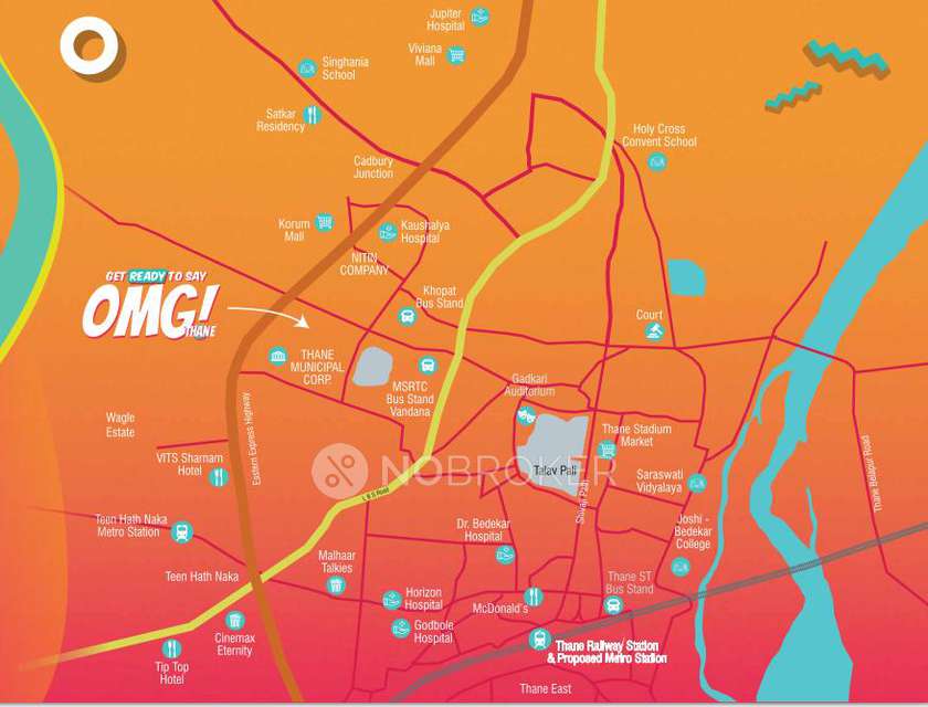 2 BHK Flat In Yuvan Passcode Omg For Sale  In Thane