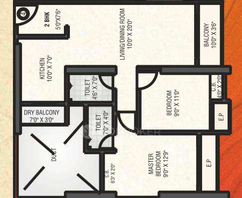 2 BHK Flat In Yuvan Passcode Omg For Sale  In Thane