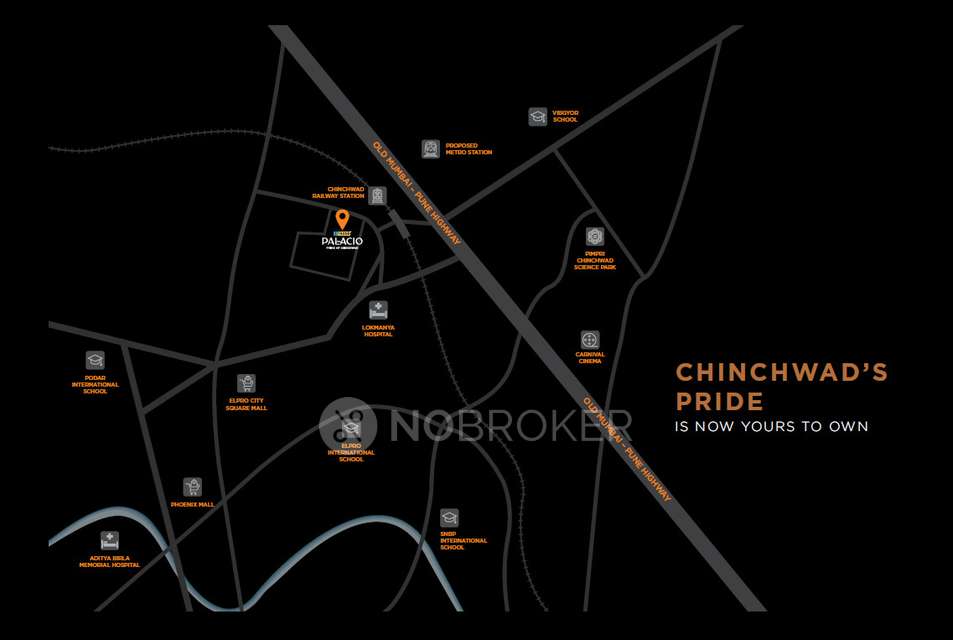 3 BHK Flat In Saheel Itrend Palacio For Sale  In Chinchwad