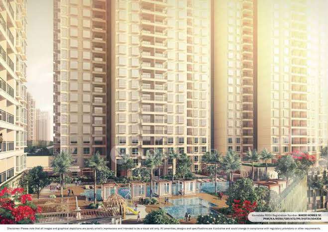 3 BHK Flat In Bhartiya Nikoo Homes 1 For Sale In Thanisandra