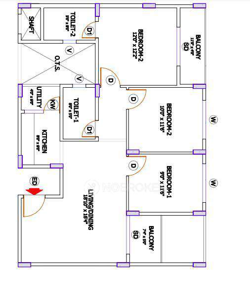 3 BHK Flat In Aratt Avant Twilight For Sale  In Hoskote