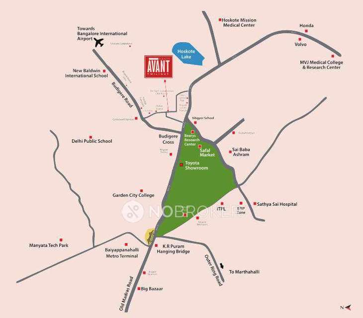 3 BHK Flat In Aratt Avant Twilight For Sale  In Hoskote