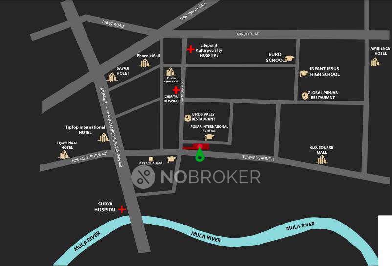 3 BHK Flat In Shubh Swarovski For Sale  In Wakad