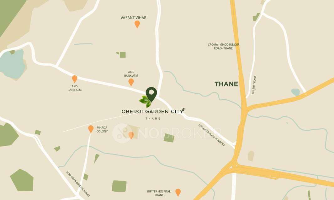 3 BHK Flat In Oberoi Garden City For Sale  In Thane