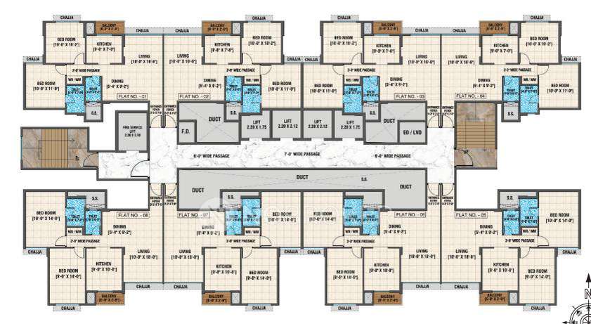 2 BHK Flat In Arihant Advika For Sale  In Vashi