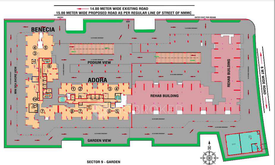 2 BHK Flat In Arihant Advika For Sale  In Vashi