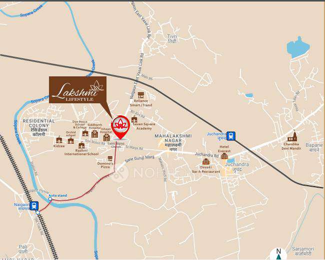 1 BHK Flat In Omkar Lakshmi Lifestyle For Sale  In Naigaon East