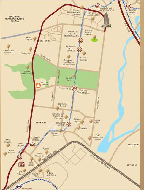 2 BHK Flat In Mass Insignia For Sale  In Kharghar