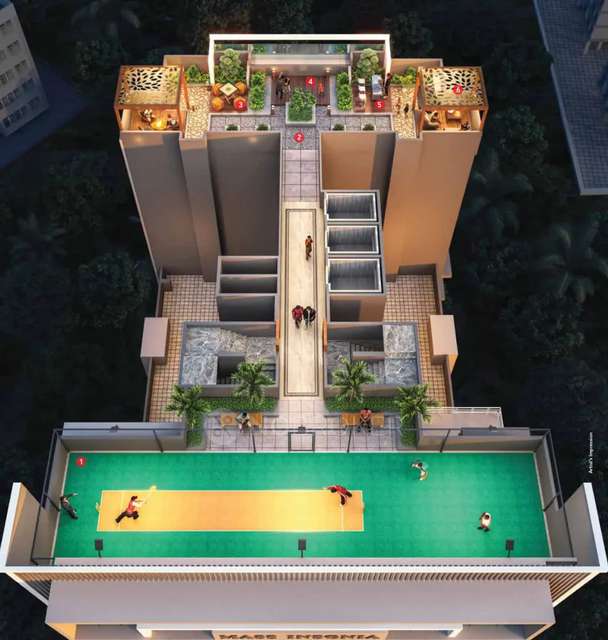 2 BHK Flat In Mass Insignia For Sale  In Kharghar