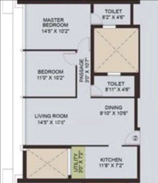2 BHK Flat In Adhiraj The Capital Tower For Sale  In Adhiraj Capital City, Tower 2b Sector 37, Kharghar, 33jg+5rx, Mhada Colony, Sector 37, Taloja, Navi Mumbai, Maharashtra 410208, India