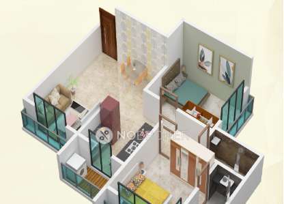 1 BHK Flat In Kaneri Maharudra Residency For Sale  In Naigaon East