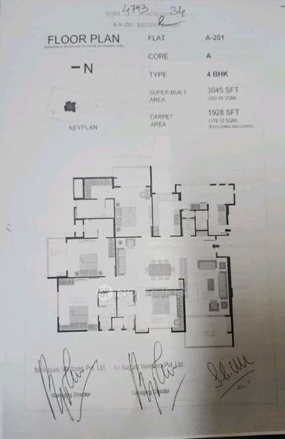 4 BHK Flat In August Grand, Sarjapur Road, Bangalore For Sale  In Sarjapur 