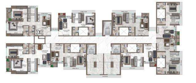 2 BHK Flat In La Mer One For Sale  In Panvel