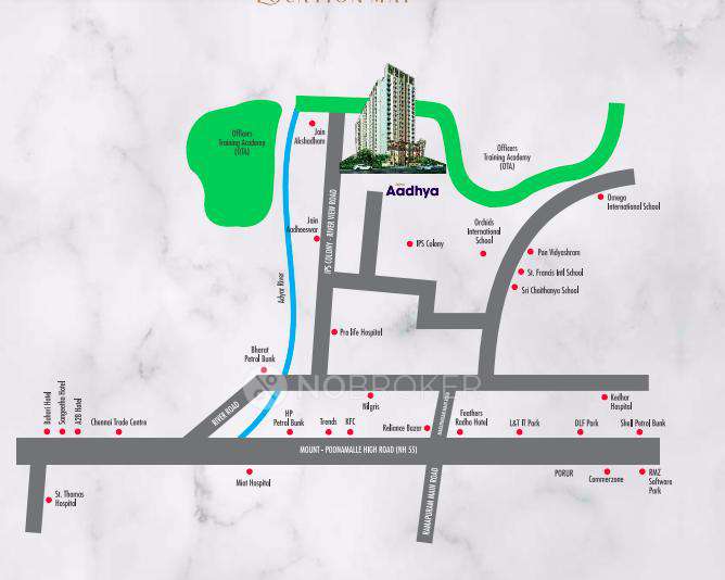 1 BHK Flat In Jains Aadhya For Sale  In Semmancheri