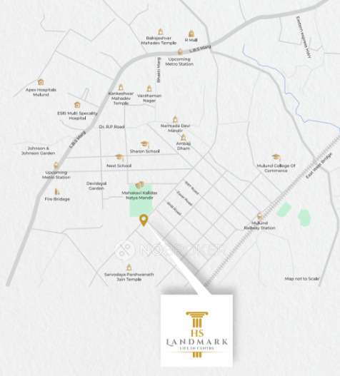 2 BHK Flat In Hs Landmark For Sale  In Mulund West