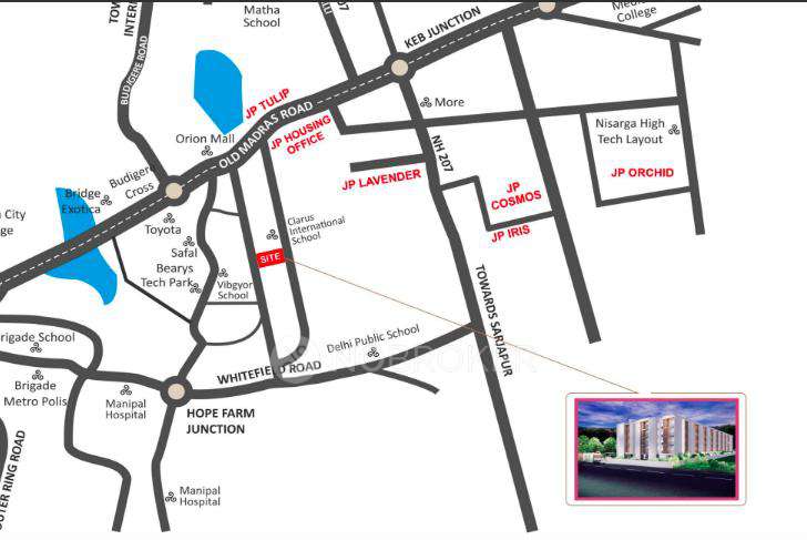 4 BHK Flat In Jp Hibiscus For Sale  In Hoskote