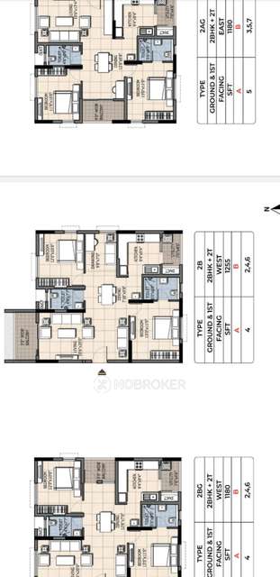 2 BHK Flat In Ramky One Orbit , Nallagandla For Sale  In Nallagandla