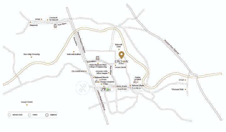 3 BHK Flat In Pyramid Crown Eight For Sale  In Balewadi