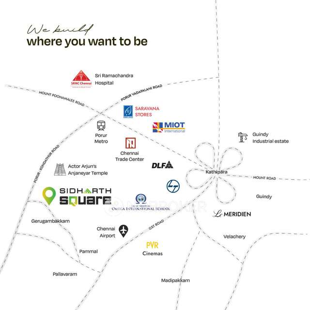 4 BHK Flat In Sidharth Square For Sale  In Gerugambakkam