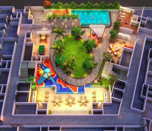 2 BHK Flat In Kt And Lk Saras Vatika For Sale  In Panvel