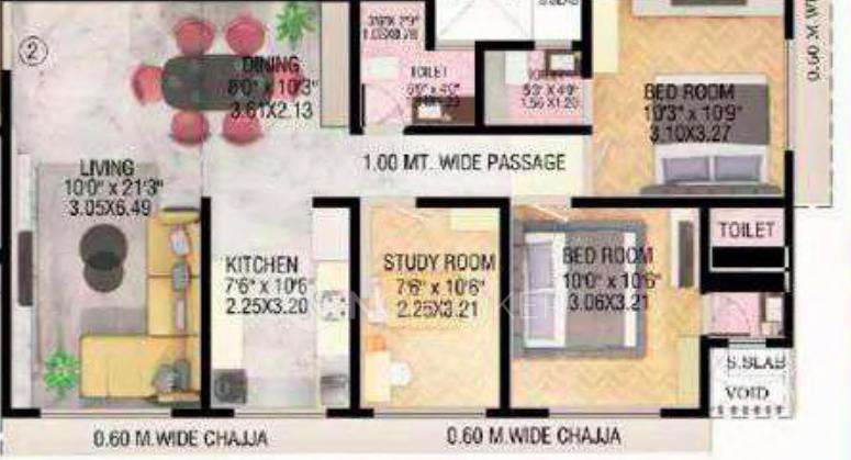 3 BHK Flat In Pattathu Pearl Heritage For Sale  In Andheri East