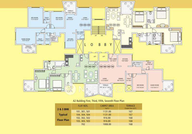 2 BHK Flat In Tejas Elysian For Sale  In Baner