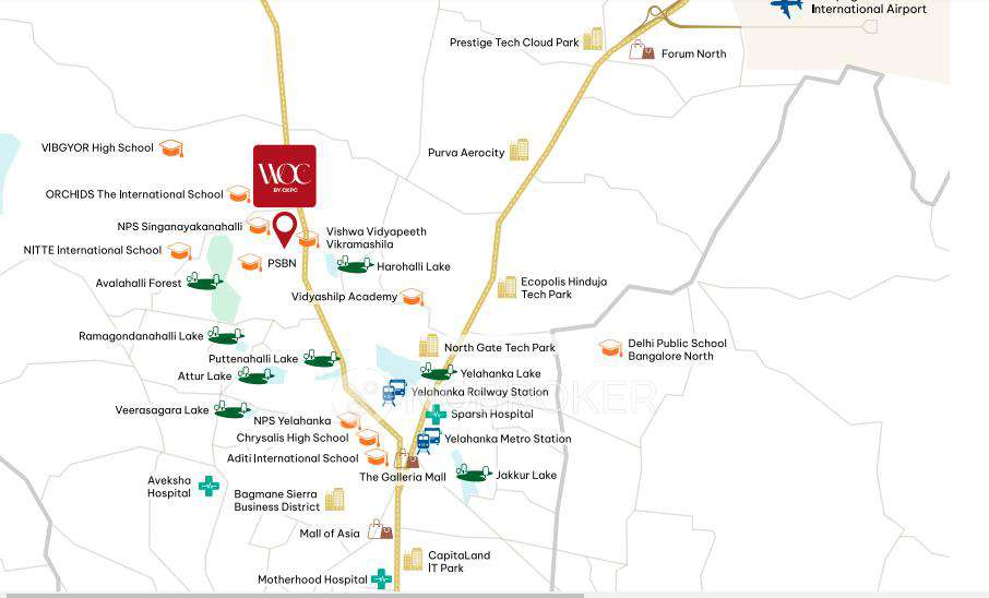 2 BHK Flat In Ckpc Winds Of Change For Sale  In Yelahanka