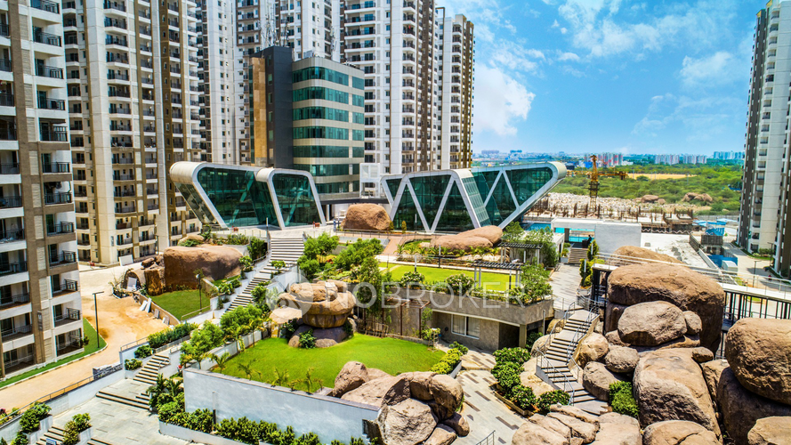 Cybercity Rainbow Vistas Kukatpally Without Brokerage Unfurnished 4