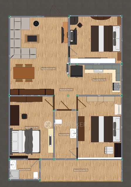 3 BHK Flat In Rakesh Marg For Sale  In Nehru Nagar