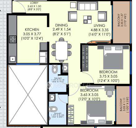 2 BHK Flat In Unique Legacy Imperia For Sale  In Keshav Nagar