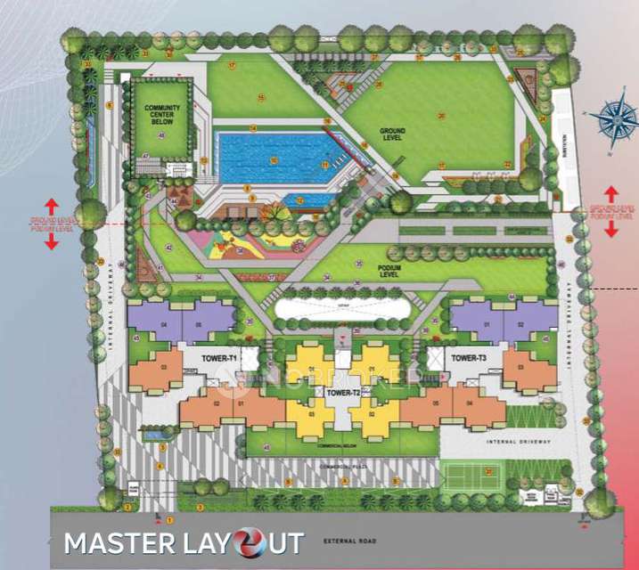 3 BHK Flat In Nirala Trio For Sale  In Greater Noida West