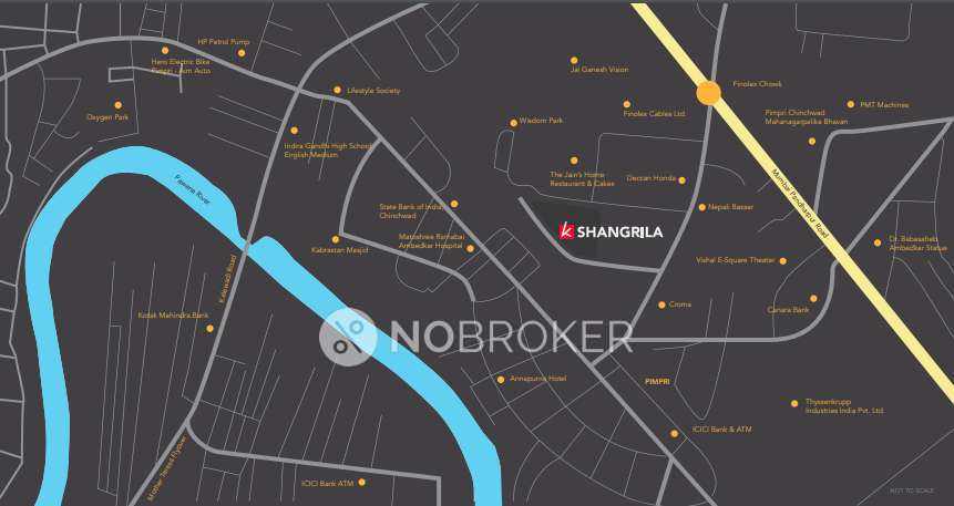 3 BHK Flat In Kohinoor Shangrila For Sale  In Pimpri Chinchwad