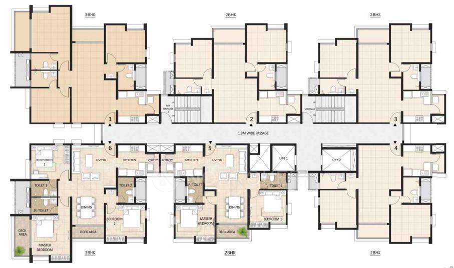 2 BHK Flat In Mahindra Lakewoods For Sale  In Chengalpattu